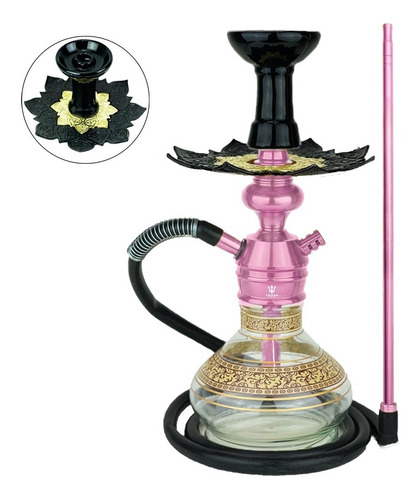 Imagem 6 de 9 de Narguile Completo Triton Zip Barato Mangueira Anti Chamas