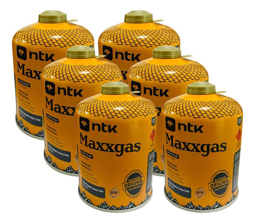 Kit 6 Maxx Gas Com 6pc Unica