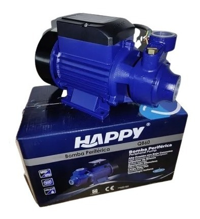 Bomba De Agua Periferica Happy Pumps 1/2 Hp 110v. Tec. Italy