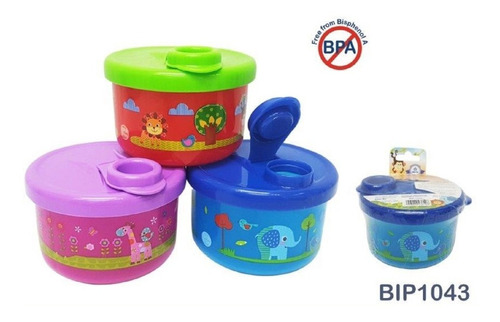 Dispensador Portaleche Formula Cereal Bebe Libre Bpa Leche