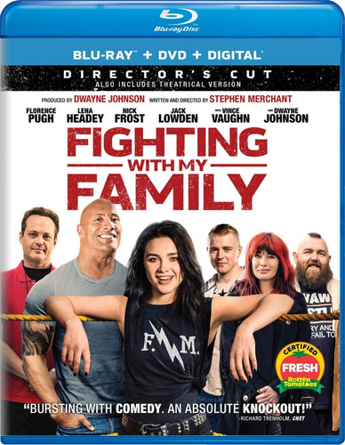 Blu-ray + Dvd Fighting With My Family Luchando C/ Mi Familia