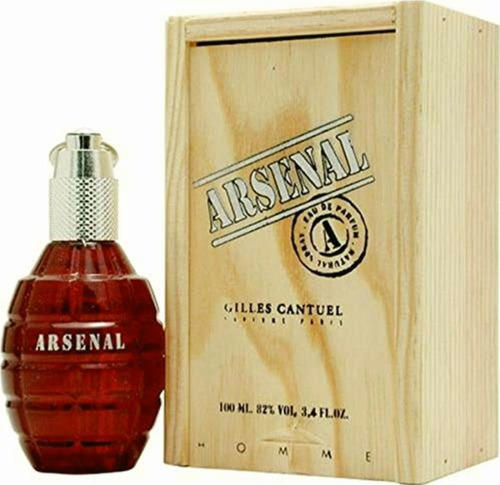 Arsenal Red By Gilles Cantuel For Men. Eau De Parfum Spray