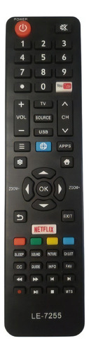 Controle Compatível Tv Semp Toshiba Smart Ct-6841 /49sk6000