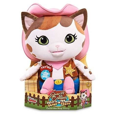 Sheriff Callie 32cm Que Canta Ingles Y Se Mueve Disney Store