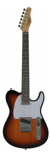 Guitarra elétrica Tagima Classic Series T-550 de  amieiro 2022 sunburst com diapasão de madeira técnica