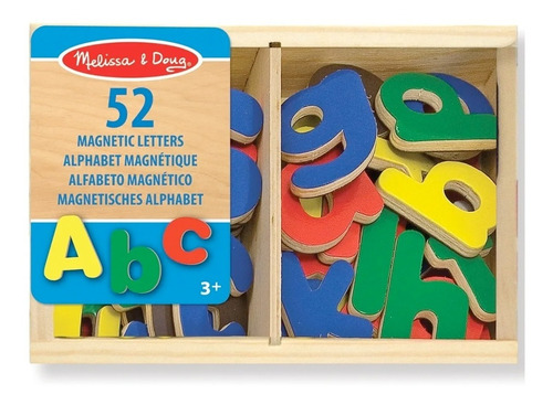 Alfabeto De Madera Imantado De Melissa And Doug