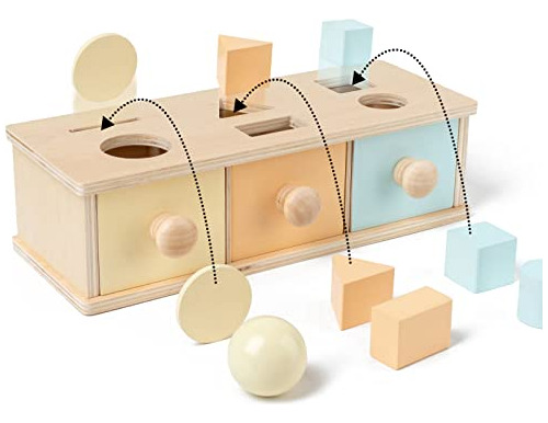 Berk&co. Montessori Toys Para Bebés De 6 A 12 Meses De Edad,