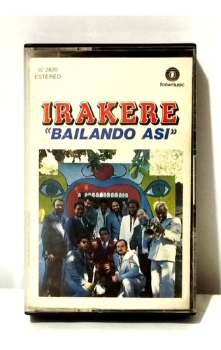 Casete Irakere - Bailando Asi 1988 Fonomusic - España