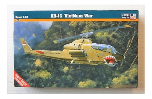 Maqueta Armable Helicóptero Ah-1g Cobra, Vietnam, 1/72. Jp