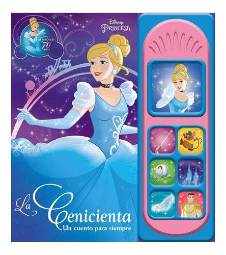  Libro Musical Disney La Cenicienta, Un Cuento Para Siempre 