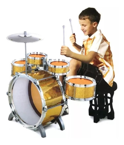 Bateria Jazz Drums Para Niños - Instrumento Musical Educati