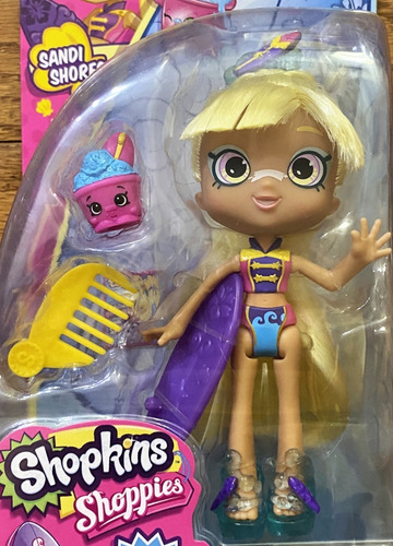 Muñeca Shopkins Shoppies Sandi Shores (Usado)