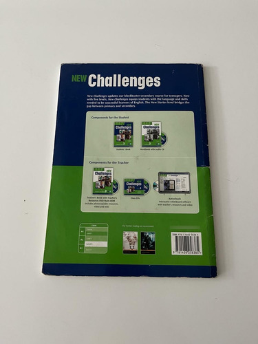 Libro Ingles New Challenges Workbook 1 Y Student's Book 2,3 (Usado)