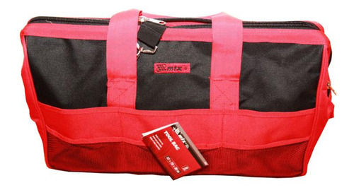 Bolsa Lona P/ Ferramentas 20 Pol C/ 18 Bolsos - Vermelho