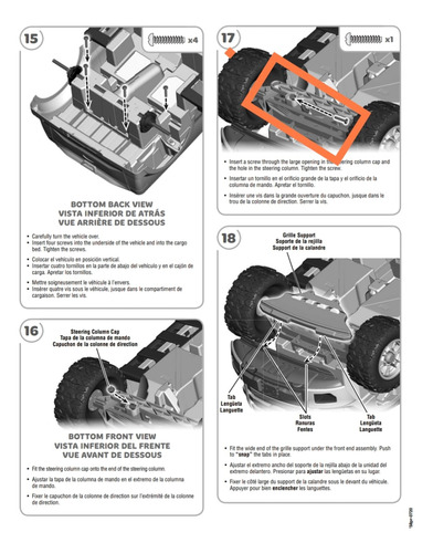 Modulo Frontal Direccion F-150 Power Wheels By Fisher Price (Usado)