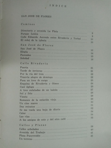 Imagen 3 de 7 de San Jose De Flores * Baldomero Fernandez Moreno * Mcba 1963