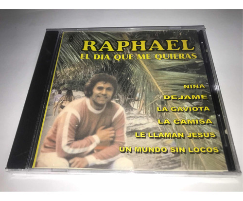 Raphael El Día Que Me Quieras Cd Nuevo Cerrado