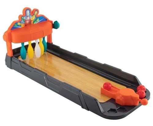 Imagem 2 de 2 de Brinquedo Jogo Pista De Boliche Com Arremessador Maccabi Art