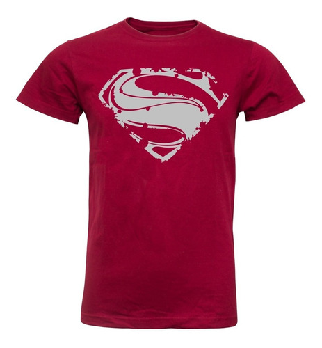 Poleras De Hombre Superman  Liga De La Justicia-100% Algodón