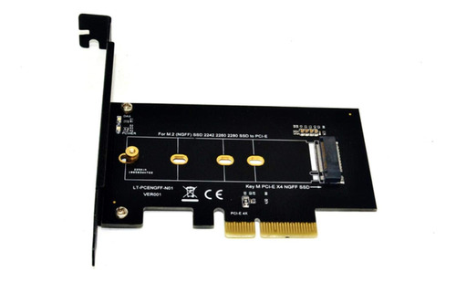 Ngff M.2 Pci-e 3.0 X4 Tarjeta Convertidor M2 Pcie Nvme Ssd M