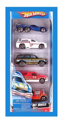 Hot Wheels 5 Gift Pack - Hot Wheels City 2007 Único En M. L.