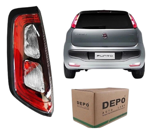 Lanterna Traseira Fiat Punto 13/.. Essence T-jet Attractive