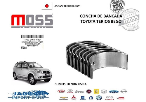 Concha De Bancada Terios Bego (08-14) (b1021)