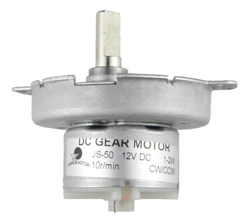 Engranaje En D Dc12v Js-50 De 10 Rpm, Motor De Baja Velocida