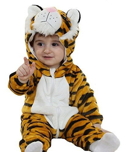 Disfraz De Animalito Tigre Infantil De Tonwhar Para Niños Pe