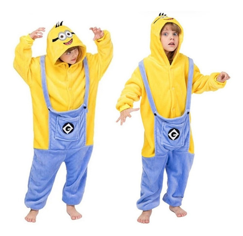 Imagen 1 de 1 de Pijama Kigurumi Para Dormir Infantil Chicos Mameluco Disfraz