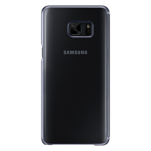 Funda Galaxy Note 7 S-view Flip Cover Clear Original Negra