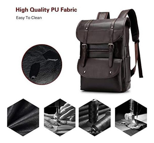 Fandare Mochila Unisex Mochila Impermeable De Pu Para Comput