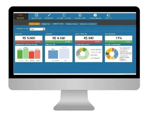 Planilha Controle Financeiro Empresarial