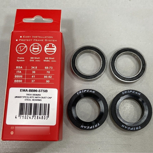 Movimento Central Tripeak Bb90 41x86/92mm Trek - Aço