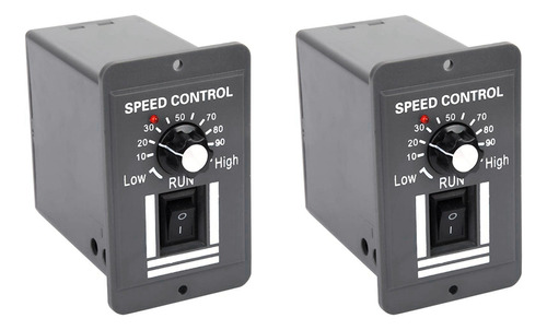 Controlador De Velocidad De Motor Pwm, 2 X 12 V, 24 V, 36 V,