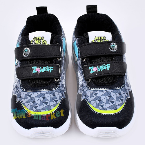 Imagen 4 de 7 de Zapatillas Con Luces Luz Led Zapatilla Zombie Zombies Footy
