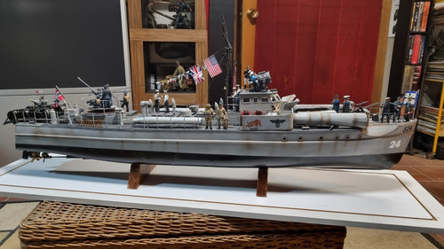 Schnellboot Tipo S-25 - 1/35 (lancha Torpedera Armada)