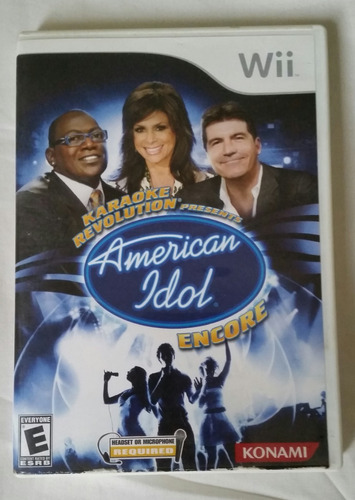 Juego Wii American Idol -- Original --