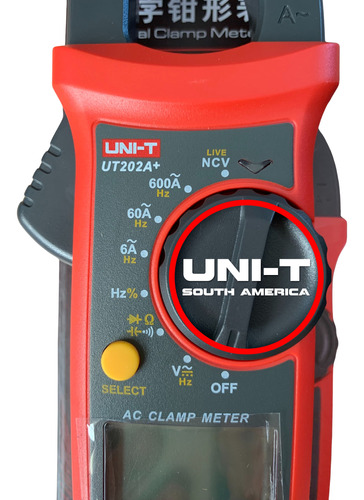 Unit Ut202a+ Pinza Amperimetrica Capacimetro Multimetro Rms