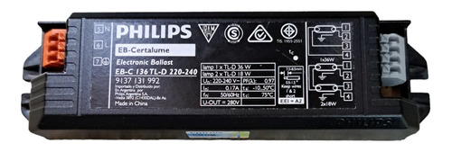 Balasto Electrónico Philips De 1x36w