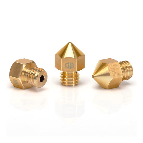 3dhub Pro Series Mk8 Brass Nozzle 1.75mm For 3d Printer Ende