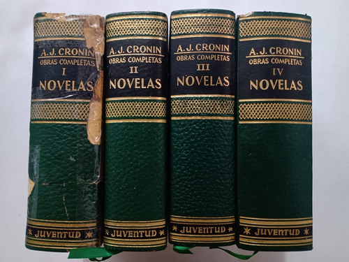 Obras Completas Novelas 4 Tomos A. J. Cronin Ed Juventud