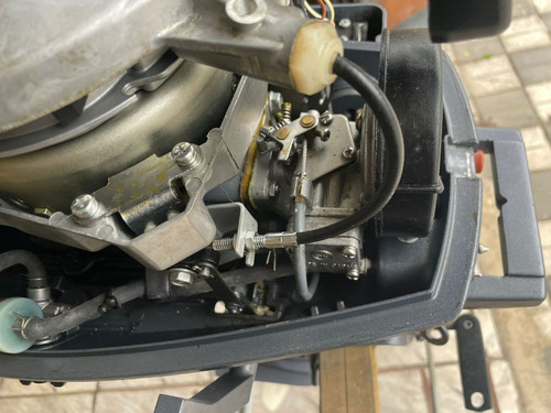 Bote Inflável Fundo Rígido Com Motor Yamaha 4hp
