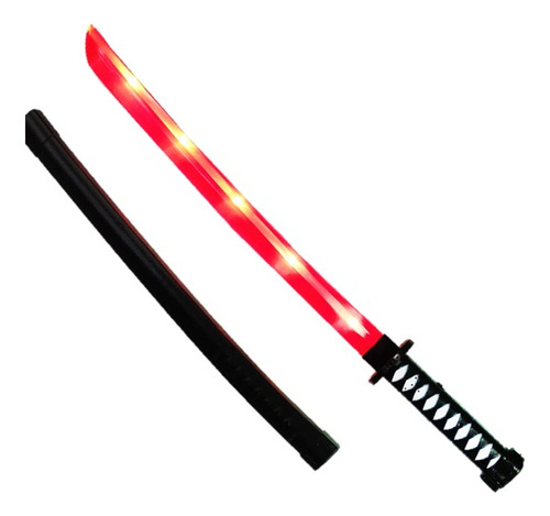 Catana Sable Luz Sonido Espada Cosplay Disfraz Ninja Samurái