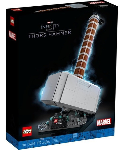 Lego Marvel Avengers Martillo De Thor 76209 - 979 Pz