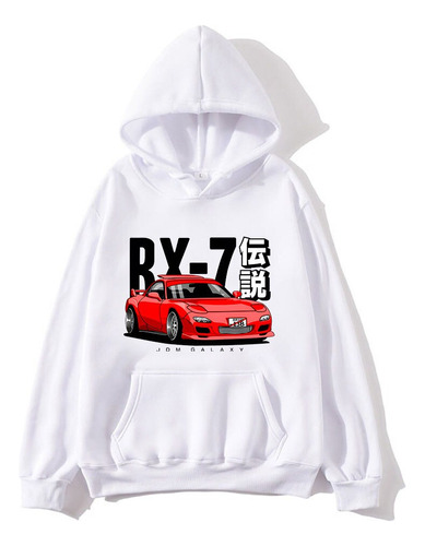 Sudadera Con Capucha De Coche De Carreras Para Hombre