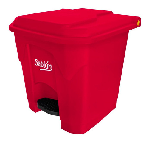 Cesto De Pedal De 30 L Durable Y Resistente