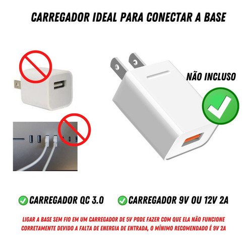 Imagem 6 de 6 de Base De Carregamento Indução 3 Em 1 Para iPhone Watch Airpod