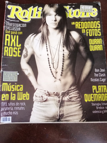 Rolling Stone Axl Rose (año 2000)