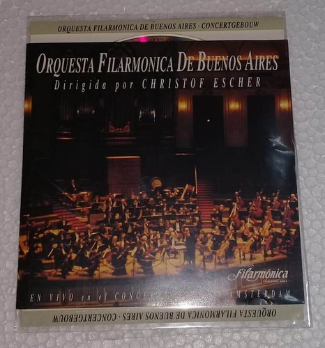 Orquesta Filarmónica Buenos Aires Christof Escher Cd Kktu